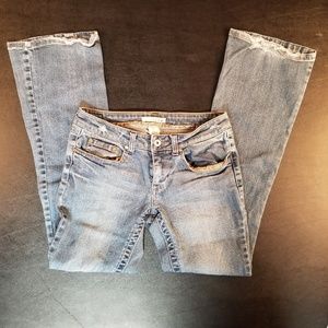 Charlotte Russe Refuge Denim Blue Jeans Size 5R